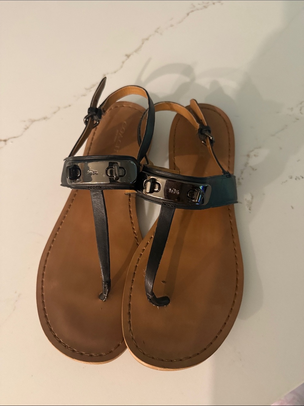 Coach Designer Sandals - Picture 8 of 9